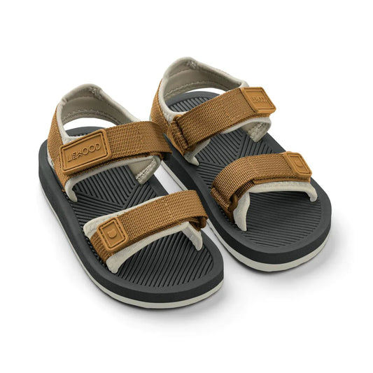 Liewood - Sandales Monty - caramel doré multi-mélange