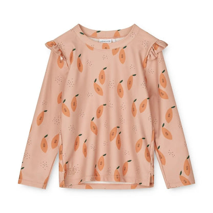 Liewood - Teniey zwemshirt - papaya licht toscane