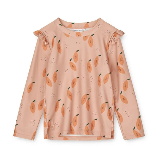 Liewood - Teniey zwemshirt - papaya licht toscane