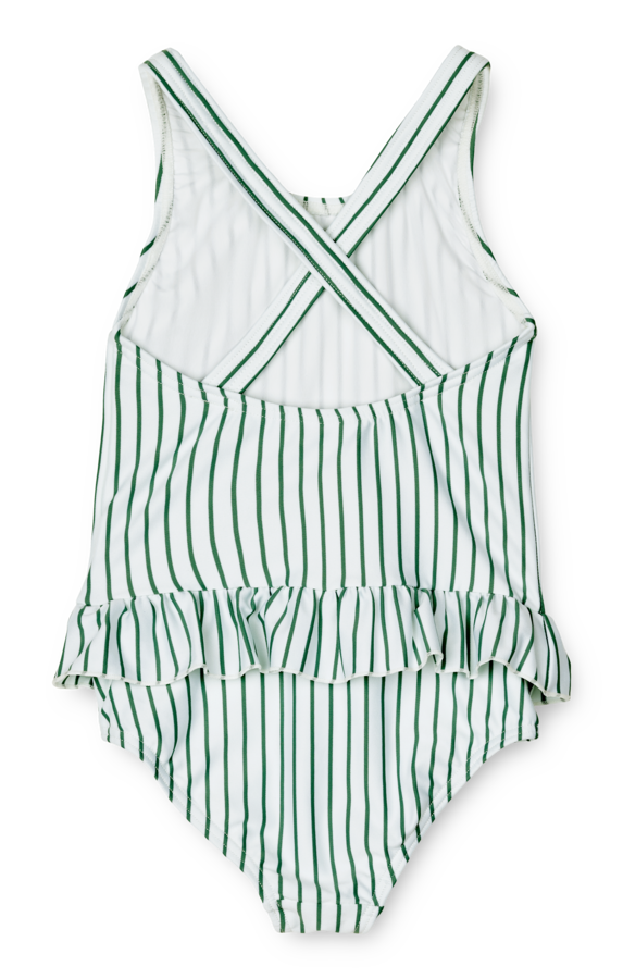 Liewood - zwempak Amara - Garden green/creme de la creme