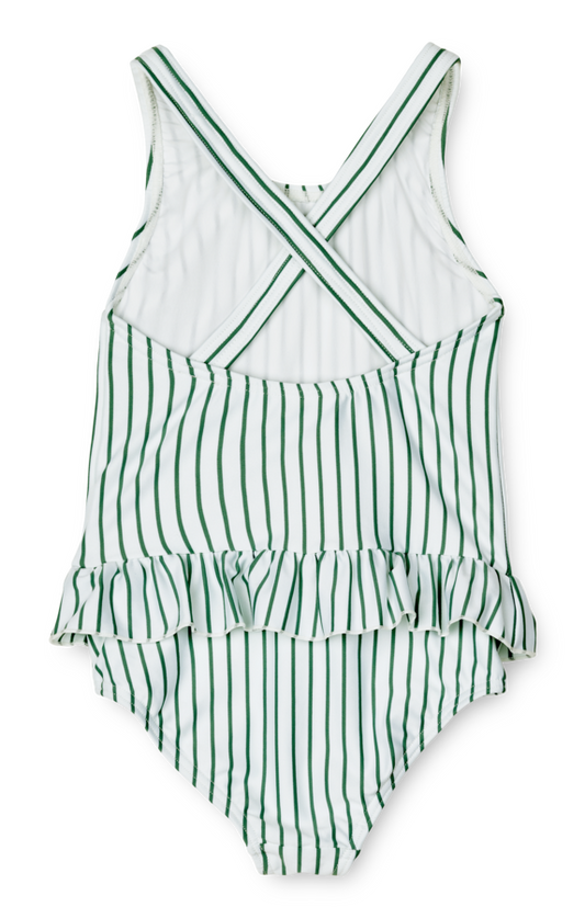 Liewood - maillot de bain Amara - Vert jardin/crème de la crème