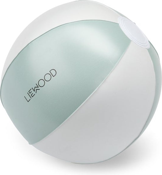 Liewood - beach ball - stripe dusty mint/creme de la creme