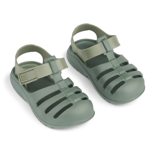 Liewood - sandals Beau - Tea/Faune green