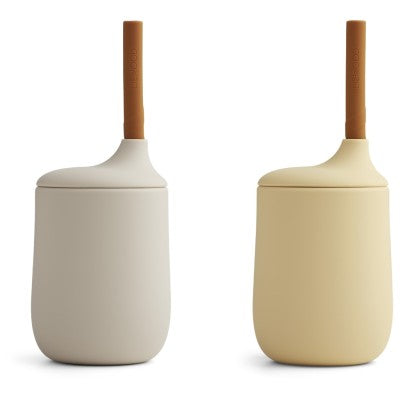 Liewood - Ellis antilekbeker 2-pack - sandy multi mix