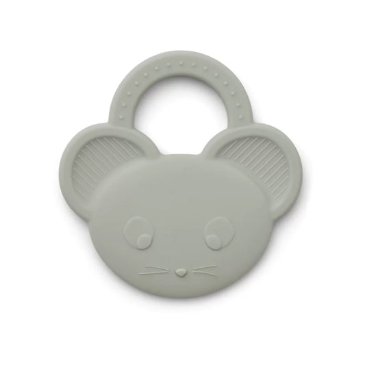 Liewood - anneau de dentition en silicone - Gemma - souris bleu colombe