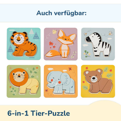 BusyKids Puzzelset "Vervoer" - 3+