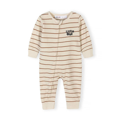 Set van 3 rompers voor baby's, geribbelde giraf, neutraal: Beige / 9-12 M (74-80 cm)