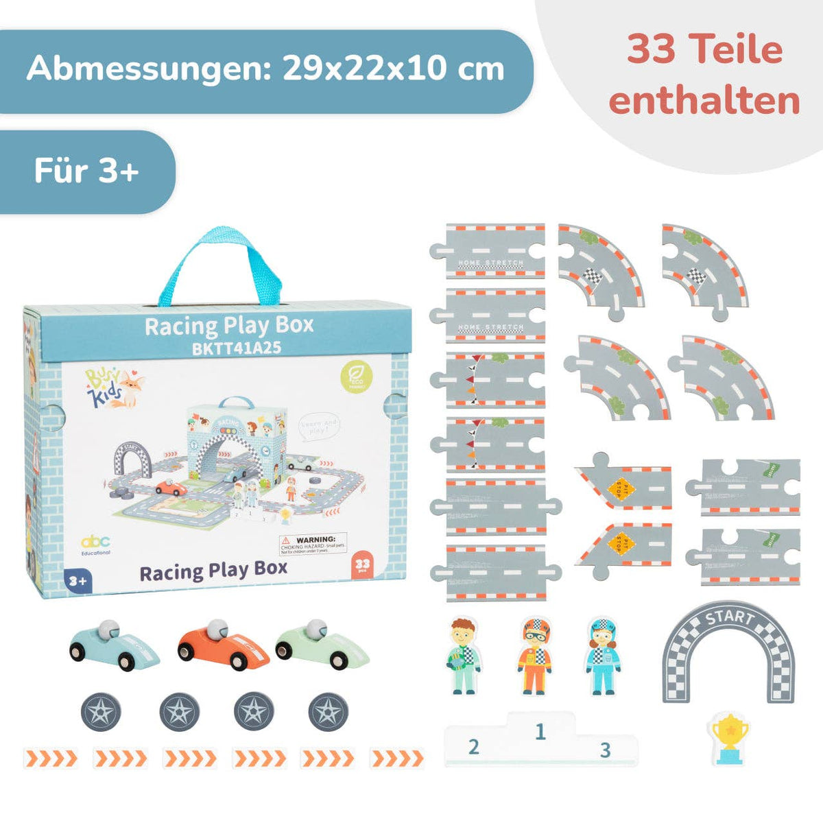 Mobielset "Racespel" BusyKids - 3+