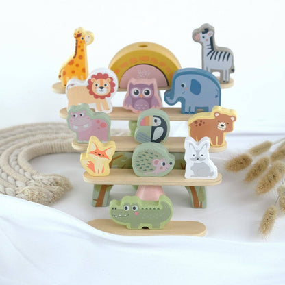 Jeu d'empilement d'animaux BusyKids – 18 mois et +