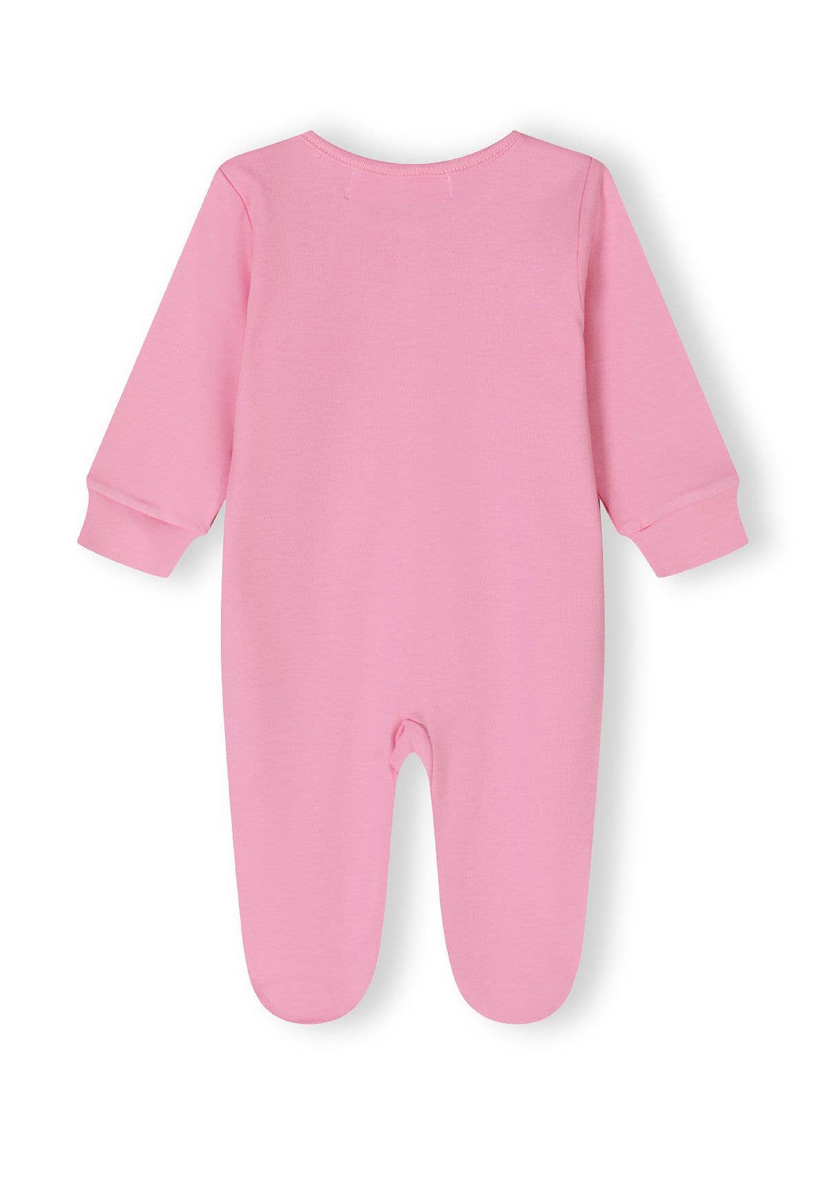 Girls 2-pack long sleeve sleepsuits 0-24m light pink: Lichtroze / 6-9m