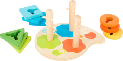 Shapes and Colours Motor Skills Shape-Fitting Game