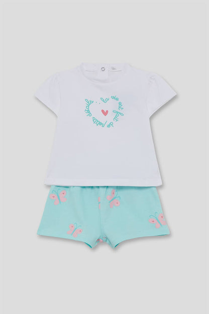 6+ month gift box girl - Small - turquoise