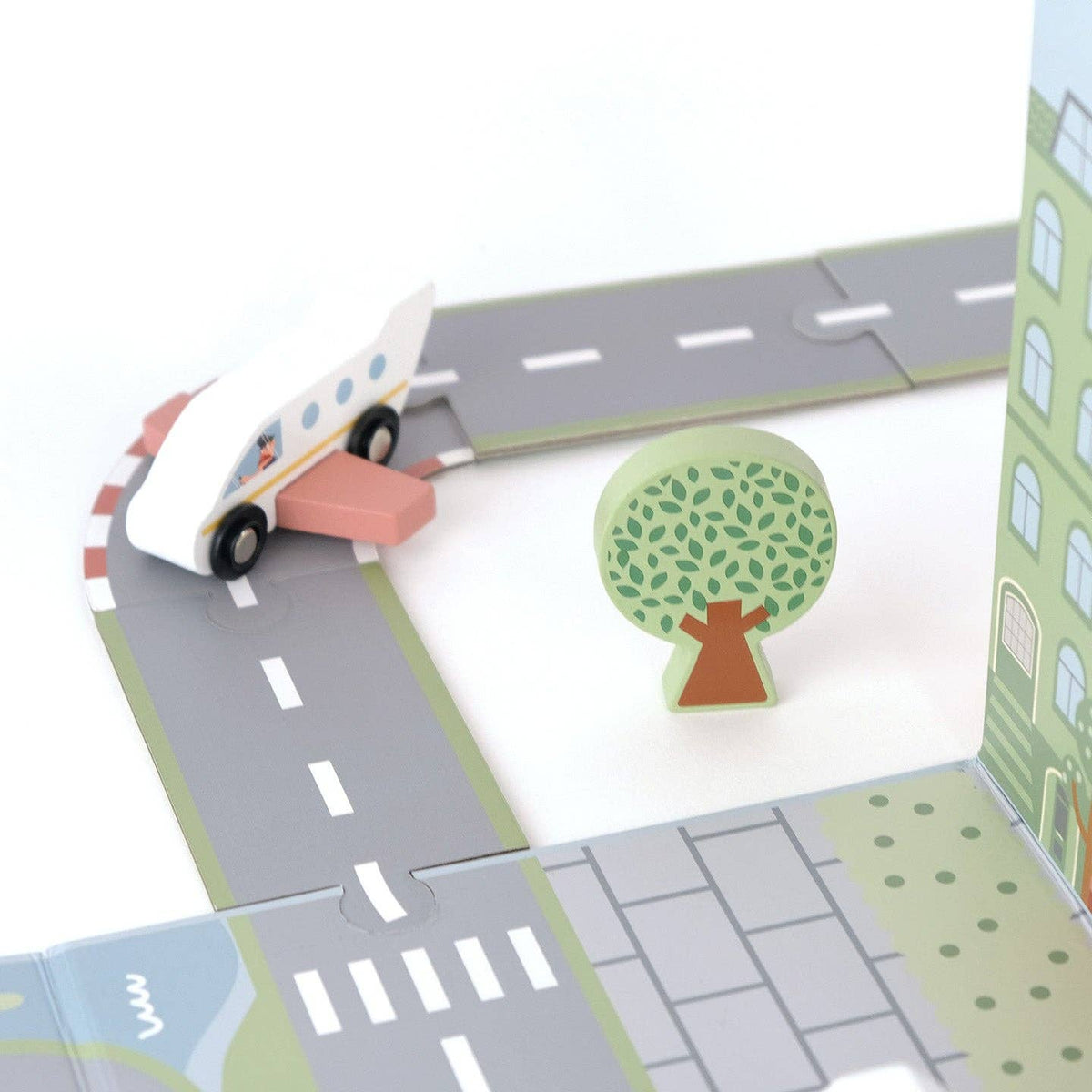 BusyKids mobiele speelset "De Stad" - 3+