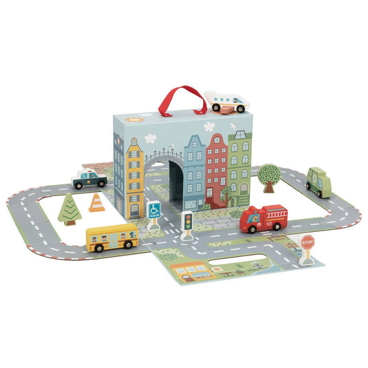 BusyKids mobile playset "The City" - 3+