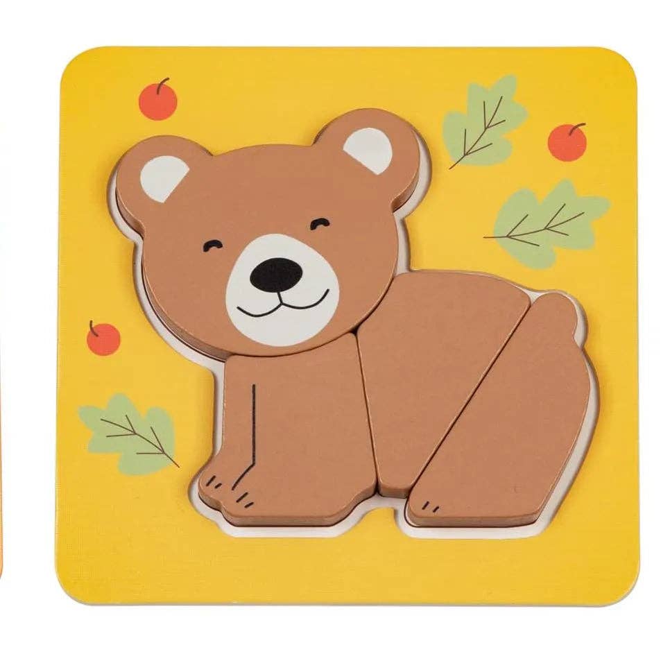 BusyKids Puzzle Set « Animaux » – 1+
