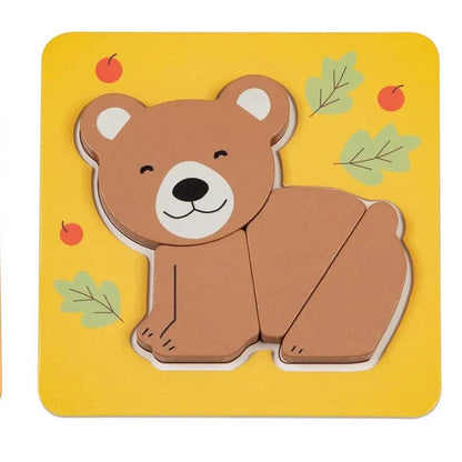 BusyKids Puzzle Set « Animaux » – 1+