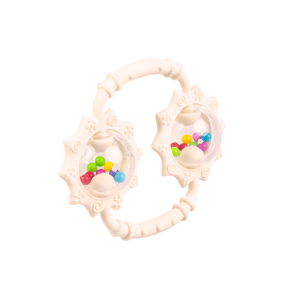Zonnebloemrammelaar – Beige Bijtring