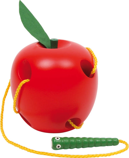 Apple and Worm Threading Game