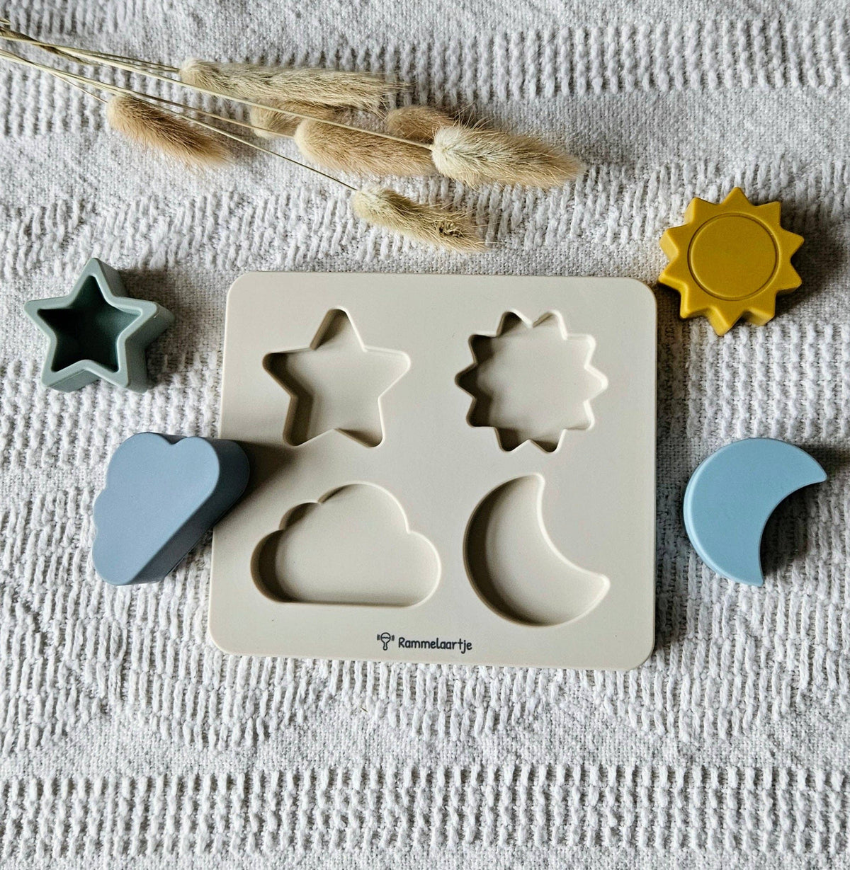 Silicone Puzzle Figures - Sun
