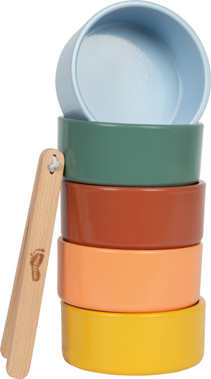 Montessori Sorting Game with Tongs | Motor Skills | Wood
