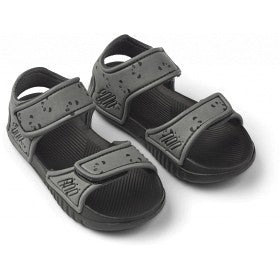 Liewood - Sandales Blumer - Panda gris pierre