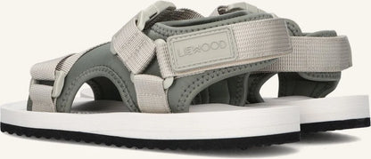 Liewood - sandalen Bruce - faune green multi mix