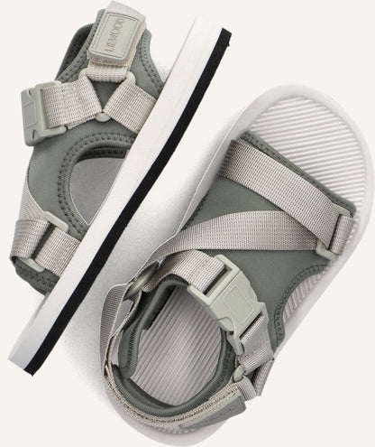 Liewood - sandalen Bruce - faune green multi mix