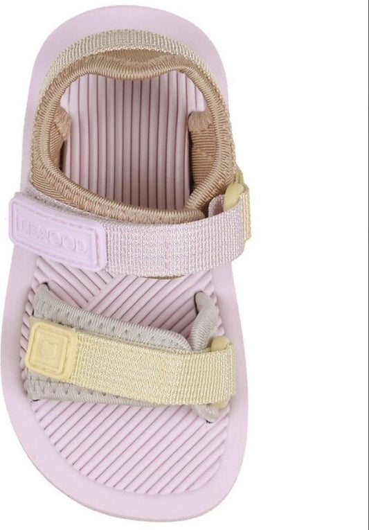Liewood - sandalen Monty - light lavender multi mix