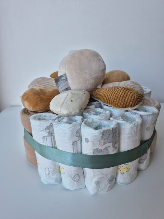Diaper cake - Small - sand